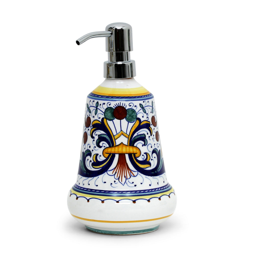 RICCO DERUTA: Liquid Soap/Lotion Dispenser with Chrome Pump (Medium 20 OZ) - tops-selection.shop