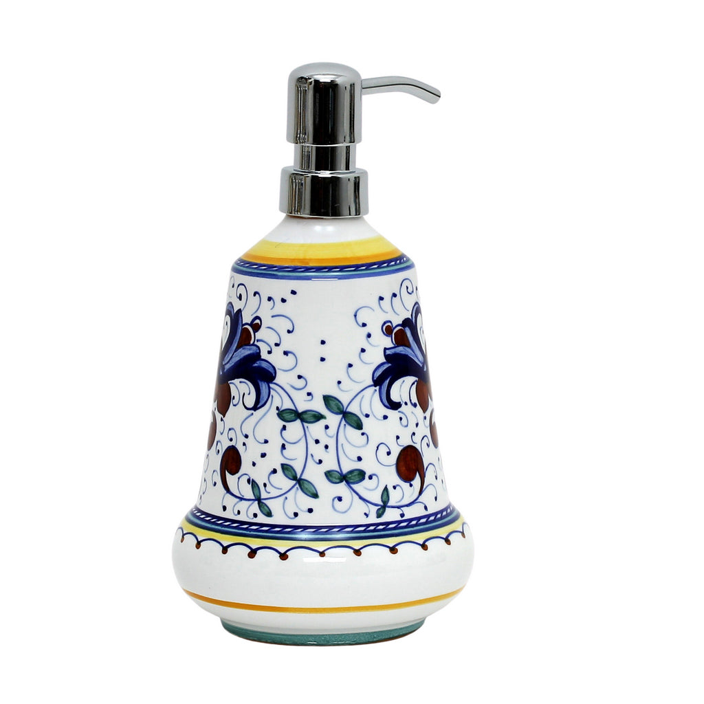 RICCO DERUTA: Liquid Soap/Lotion Dispenser with Chrome Pump (Medium 20 OZ) - tops-selection.shop