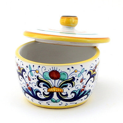 RICCO DERUTA: Sugar Bowl w lid - tops-selection.shop