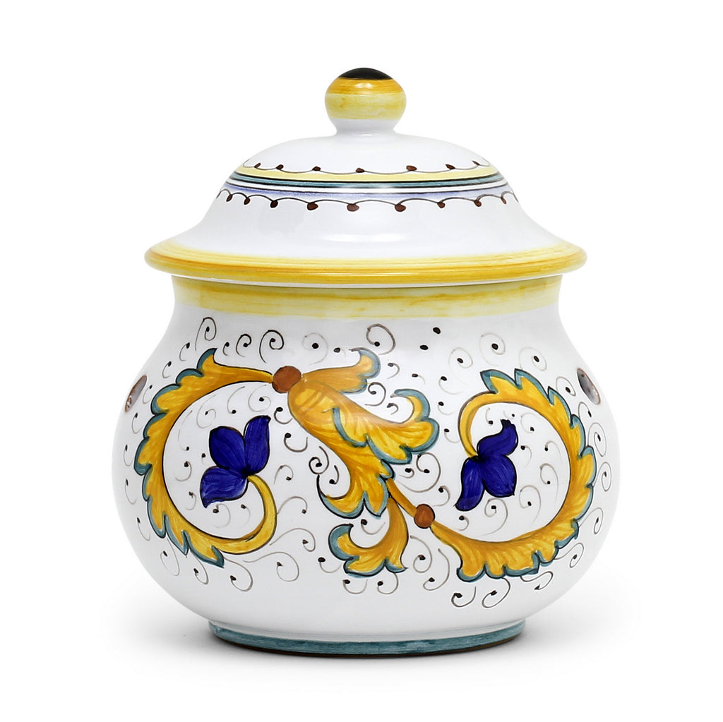 PERUGINO: NEW Garlic/Onion Jar Keeper Short Belly - tops-selection.shop