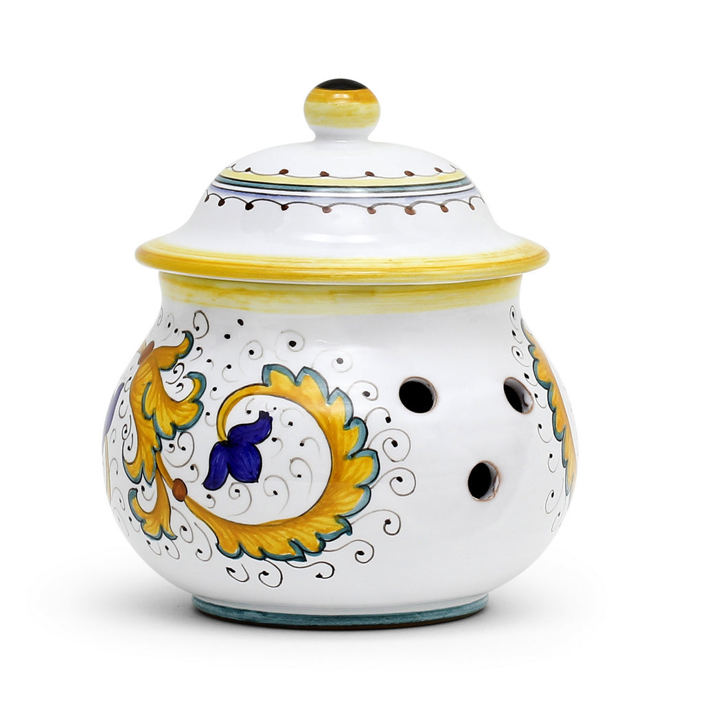 PERUGINO: NEW Garlic/Onion Jar Keeper Short Belly - tops-selection.shop