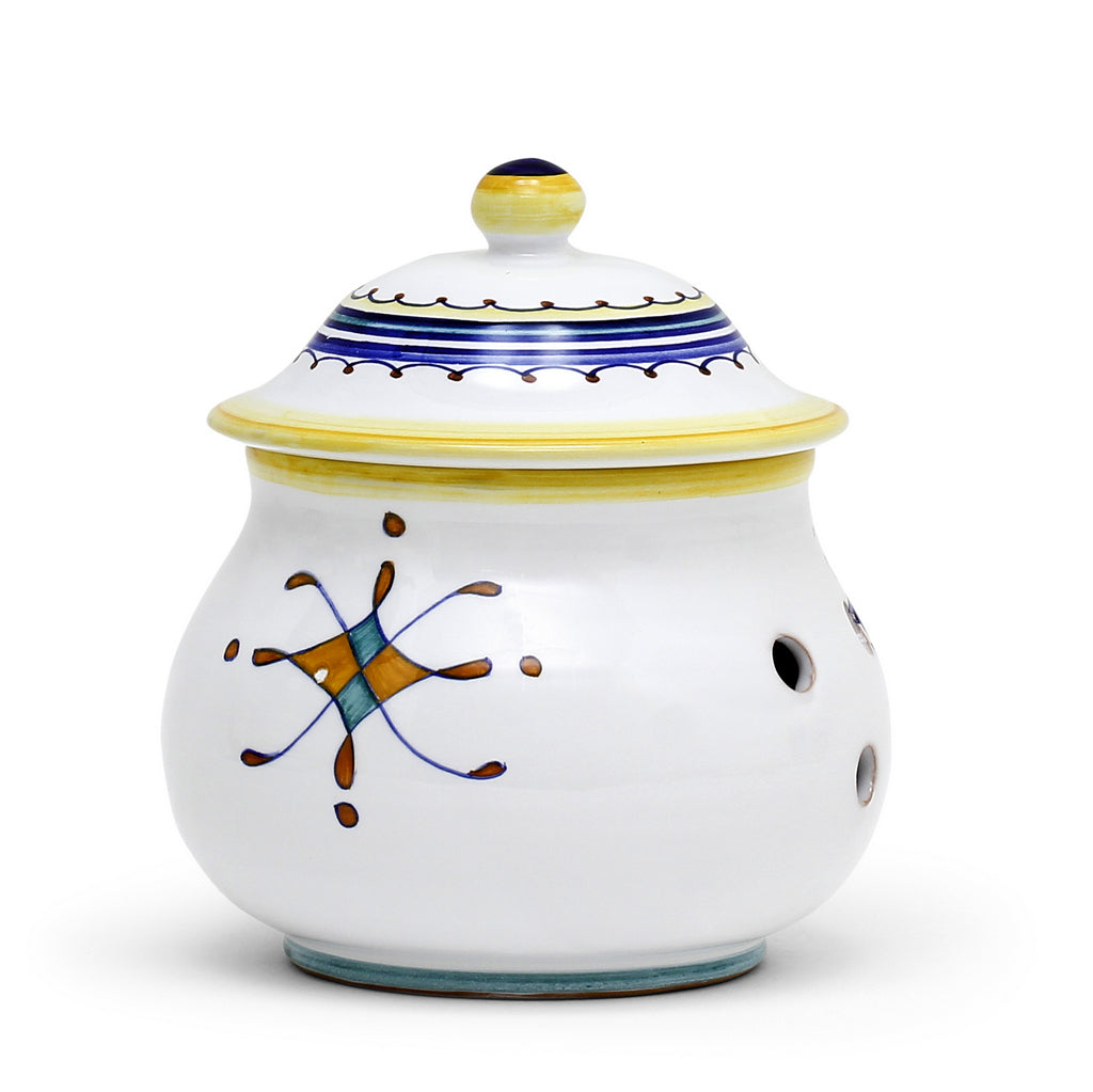 RICCO DERUTA: NEW Garlic/Onion Jar Keeper Short Belly - tops-selection.shop
