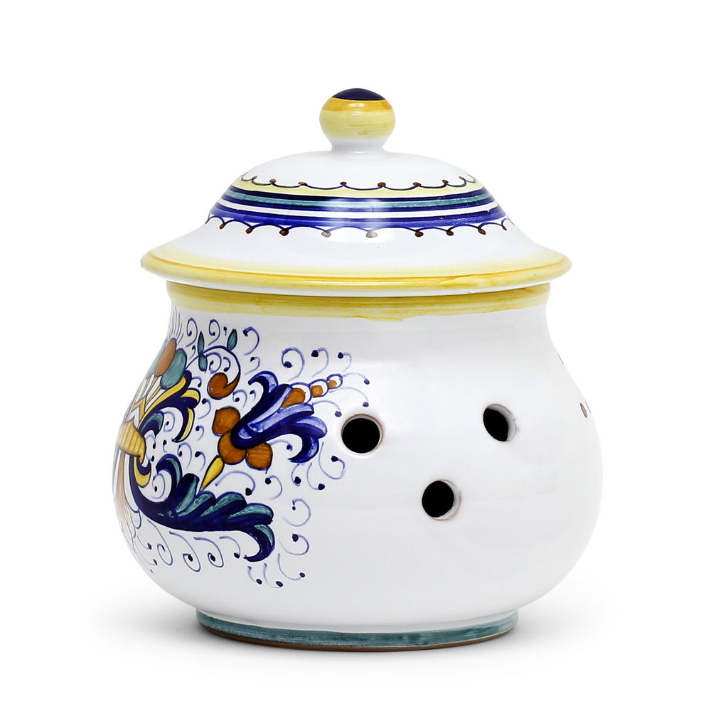 RICCO DERUTA: NEW Garlic/Onion Jar Keeper Short Belly - tops-selection.shop