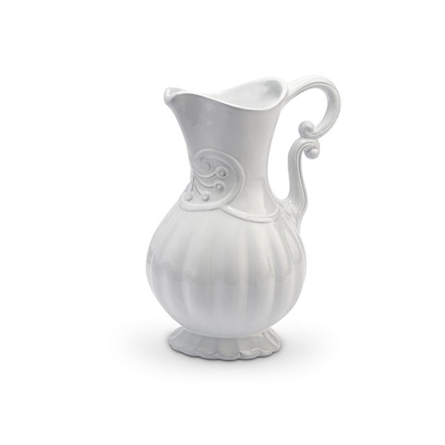 ARTE ITALICA: Bella Bianca Pitcher - tops-selection.shop