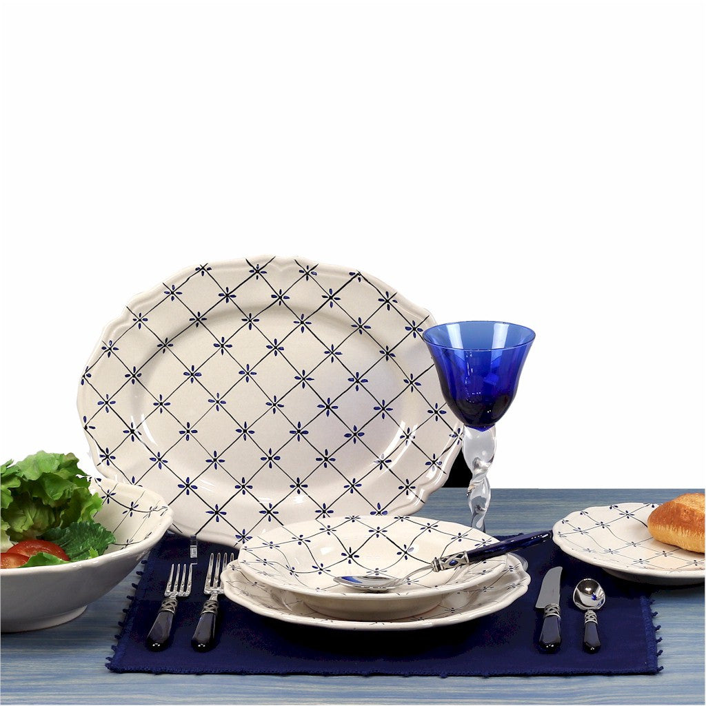 BLU STELLA: Salad/Pasta Serving Bowl [R] - tops-selection.shop