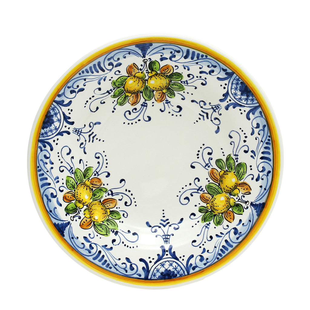 LIMONCINI: Pasta/Soup Rim Plate - tops-selection.shop