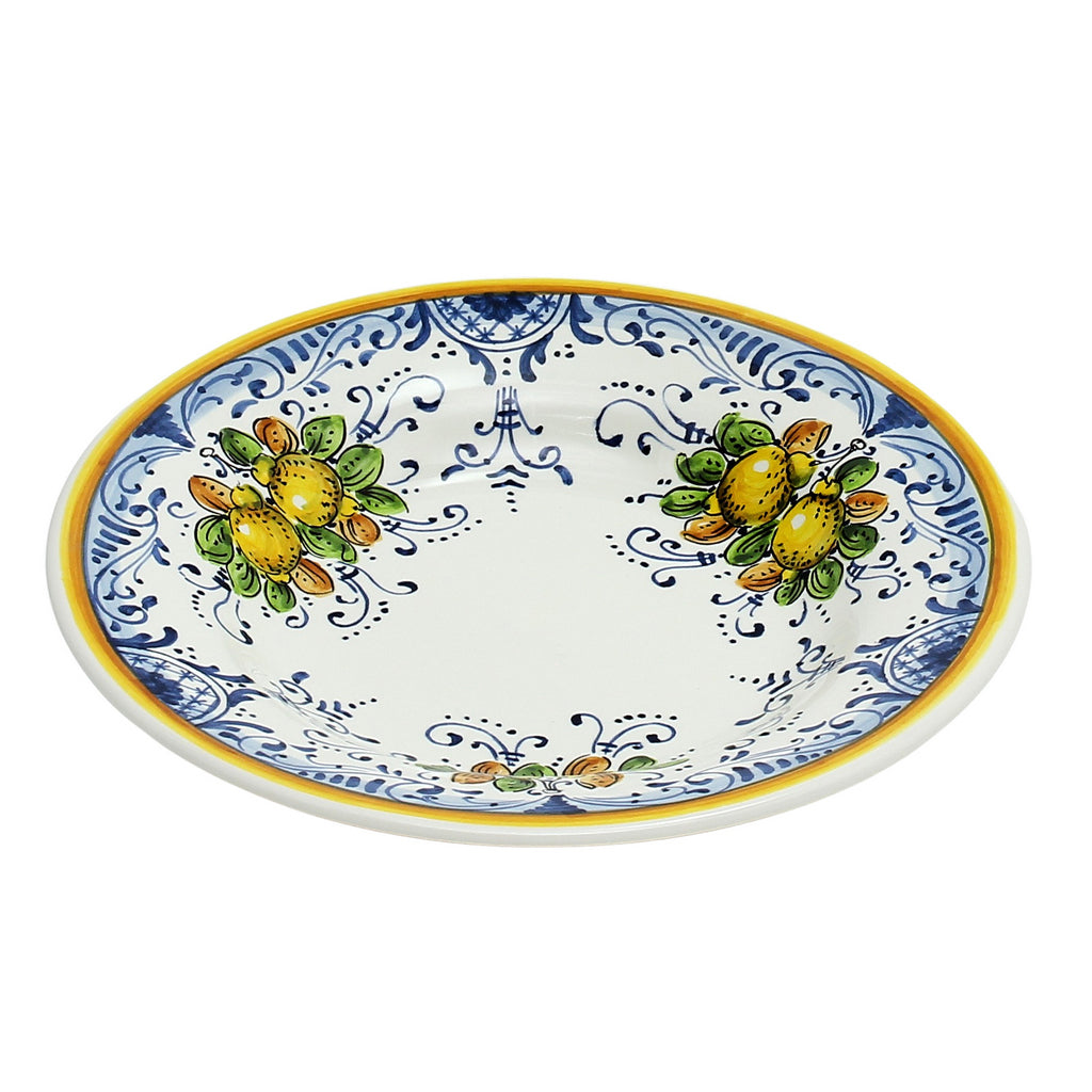 LIMONCINI: Pasta/Soup Rim Plate - tops-selection.shop
