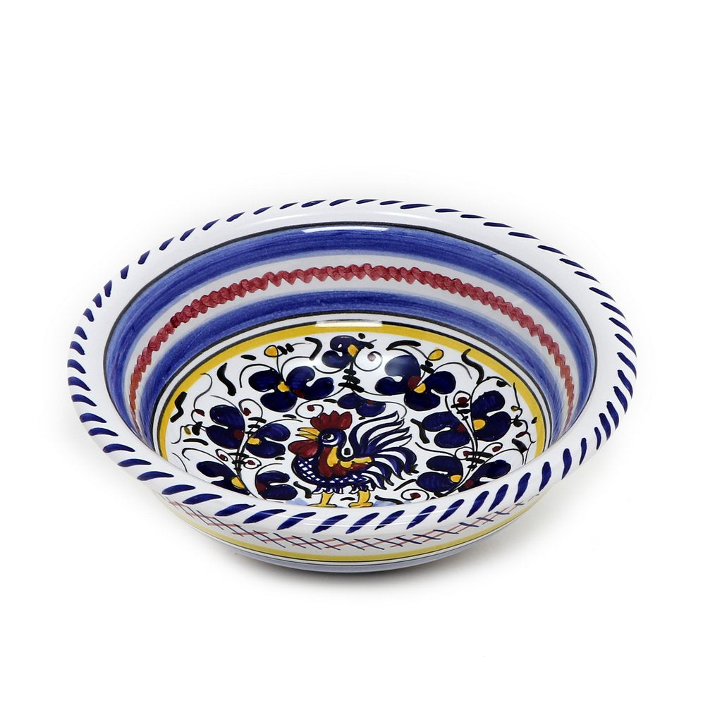 ORVIETO BLUE ROOSTER: Cereal Bowl - tops-selection.shop