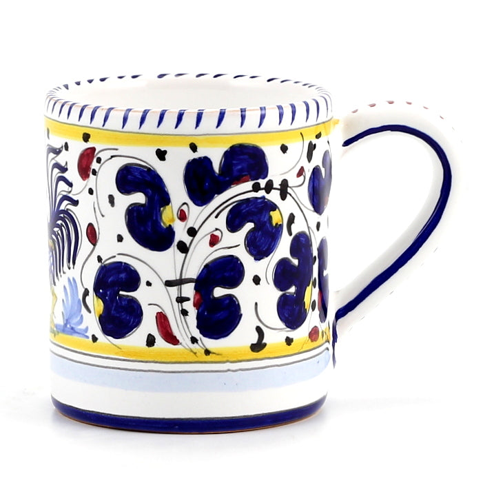 ORVIETO BLUE ROOSTER: Mug (10 Oz) - tops-selection.shop