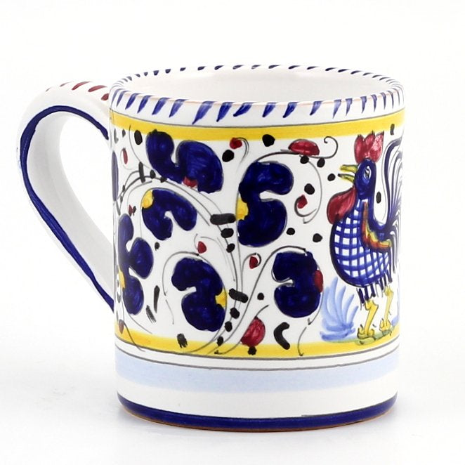 ORVIETO BLUE ROOSTER: 3 Pieces Place Setting - tops-selection.shop