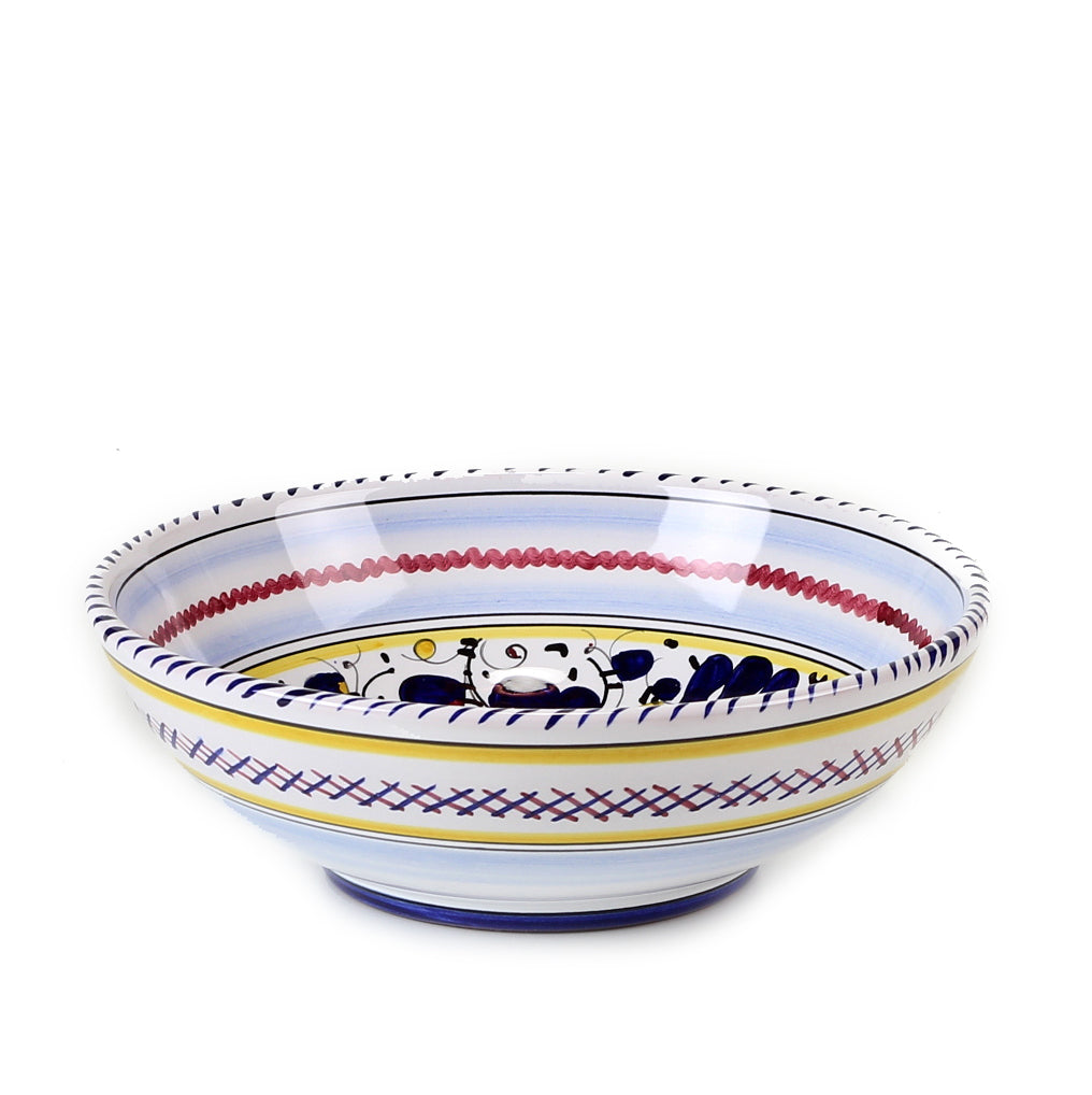 ORVIETO BLUE ROOSTER: Soup Pasta Coupe Bowl - tops-selection.shop