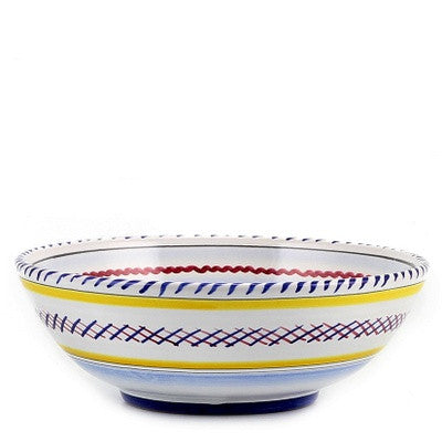 ORVIETO BLUE ROOSTER: Soup Pasta Coupe Bowl - tops-selection.shop