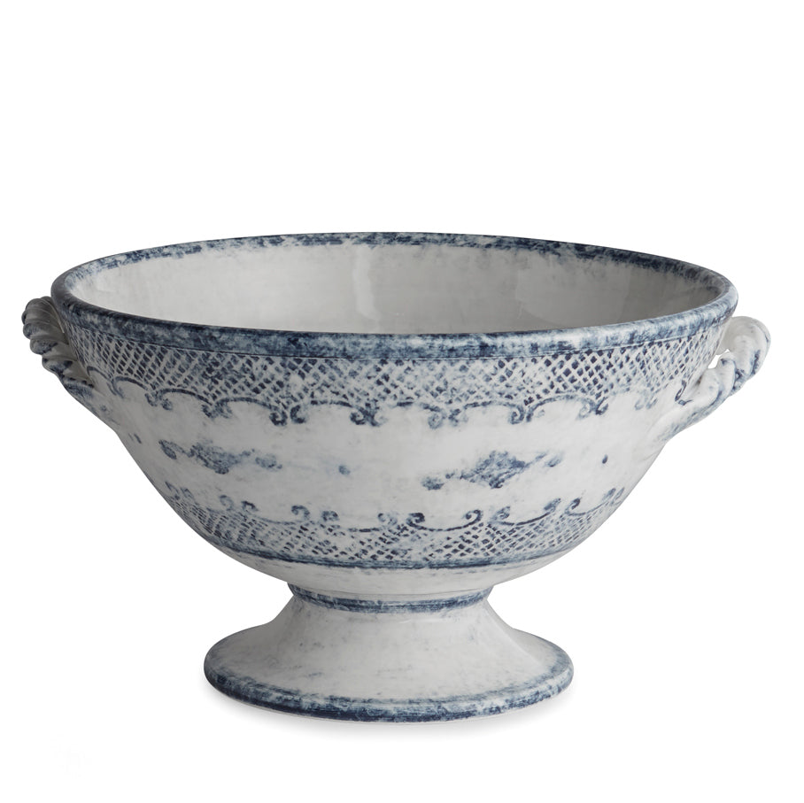 ARTE ITALICA: Burano Footed Bowl with Handles - tops-selection.shop