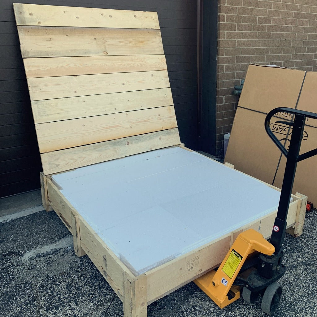 CERAMIC STONE TABLE + IRON BASE: SAN GIMIGNANO Design - Hand Painted in Deruta, Italy. - tops-selection.shop