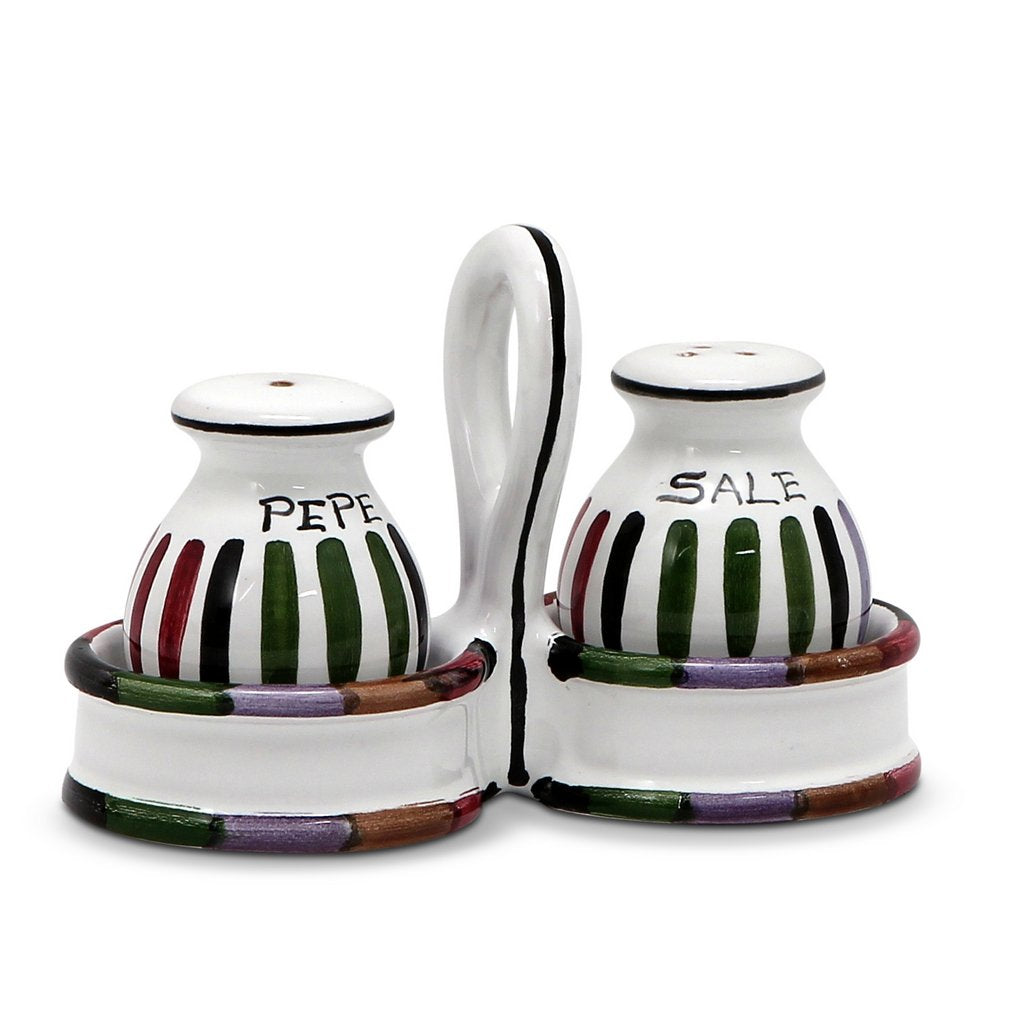 CIRCO: Salt and Pepper cruet set with caddy [R] - tops-selection.shop