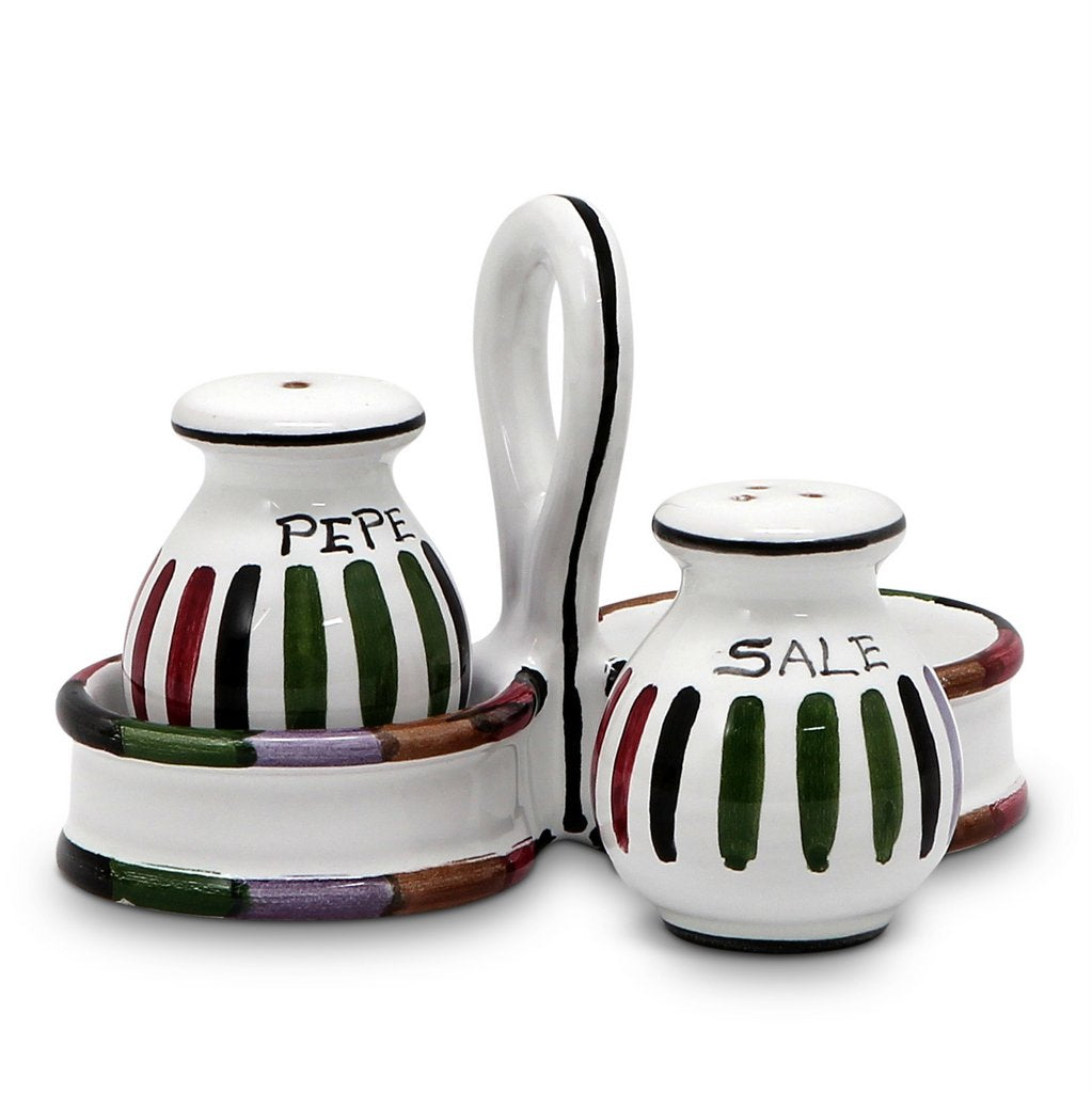 CIRCO: Salt and Pepper cruet set with caddy [R] - tops-selection.shop