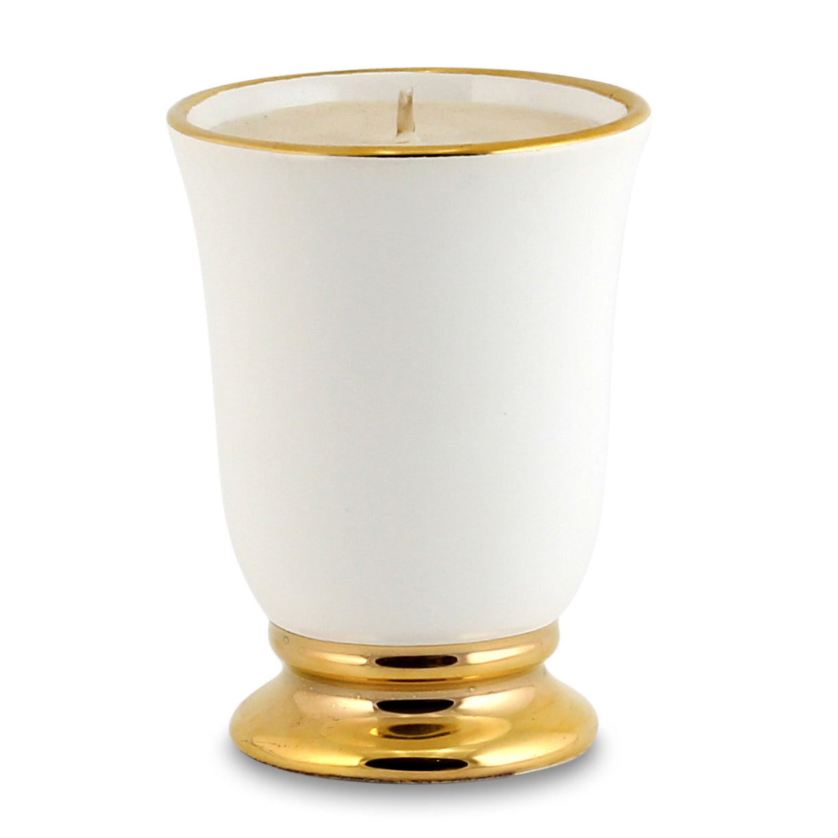 HOLIDAYS DERUTA ORO: Deluxe Precious Bell Cup Candle with Pure Gold Rim - tops-selection.shop