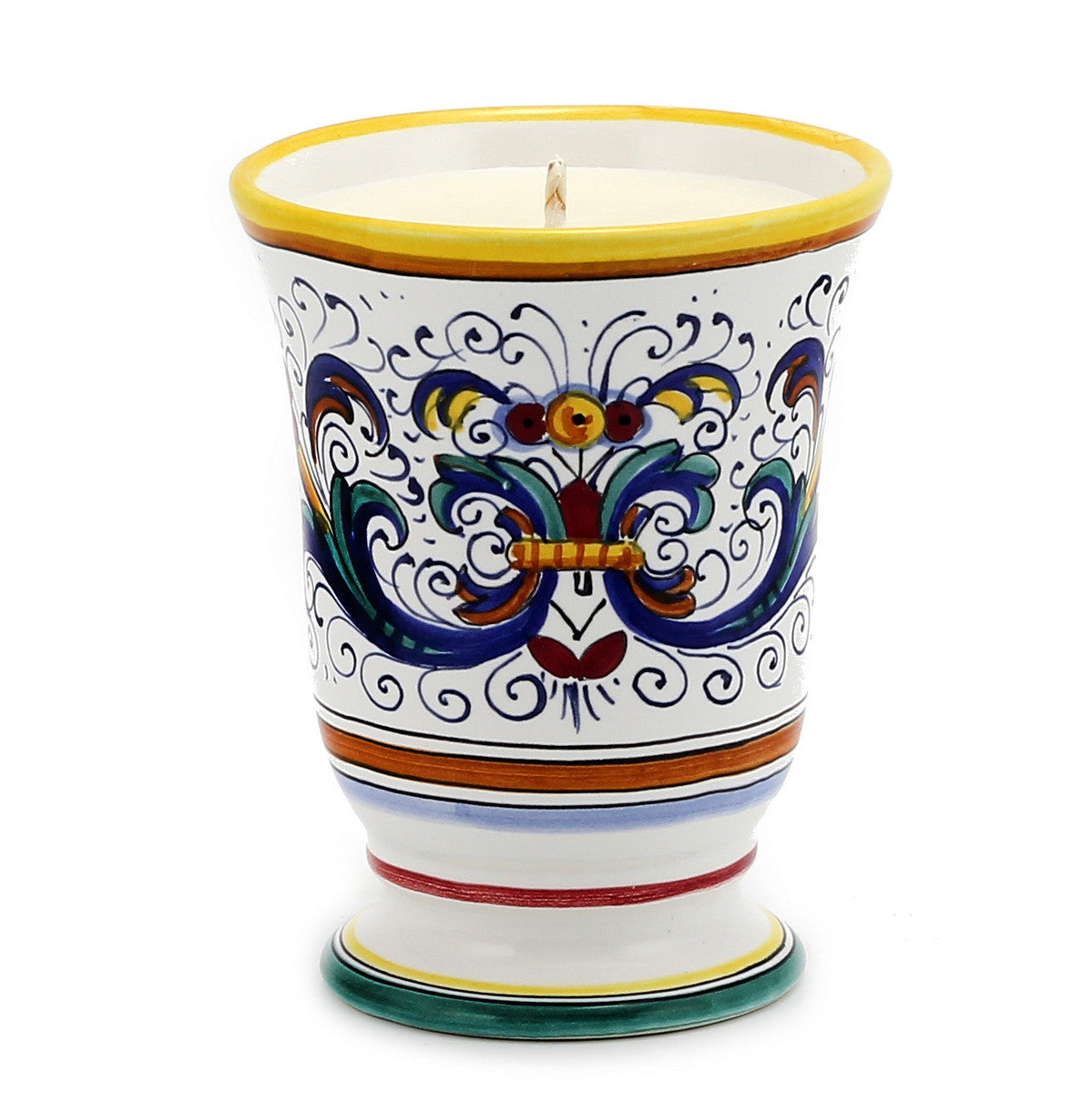 DERUTA CANDLES: Bell Cup Candle ~ Ricco Deruta Design - tops-selection.shop