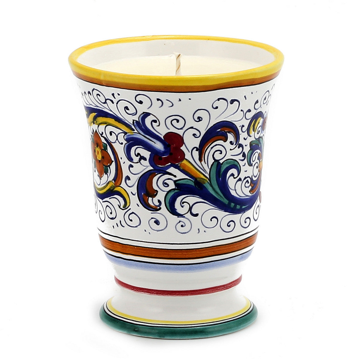 HOLIDAYS DERUTA CANDLES: Bell Cup Candle ~ Ricco Deruta Design - tops-selection.shop