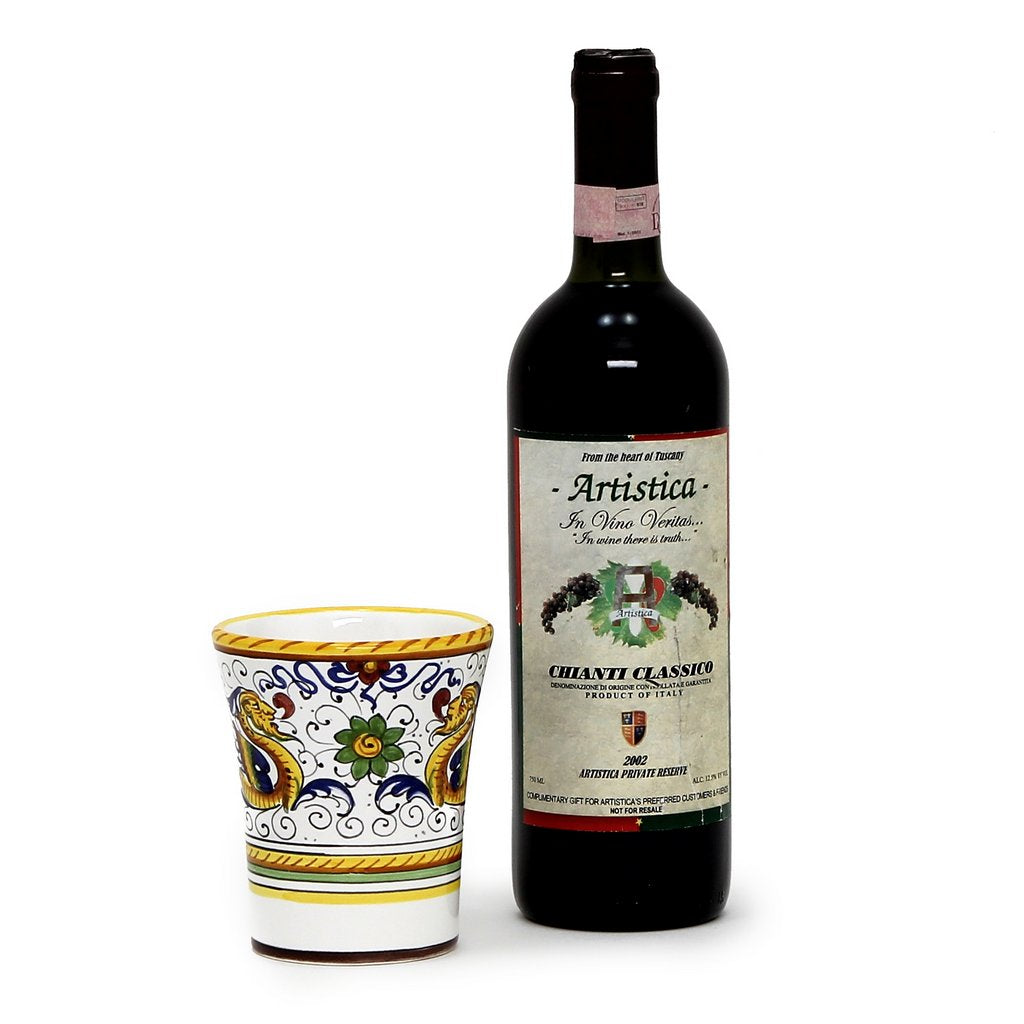 RAFFAELLESCO DELUXE: Flared Drinking Cup Mug - tops-selection.shop