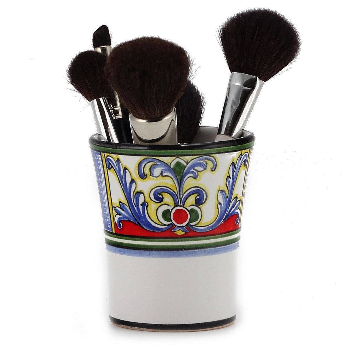 DERUTA CANDLES: Contempo Cup Candle ~ Deruta Yasmine Design - tops-selection.shop