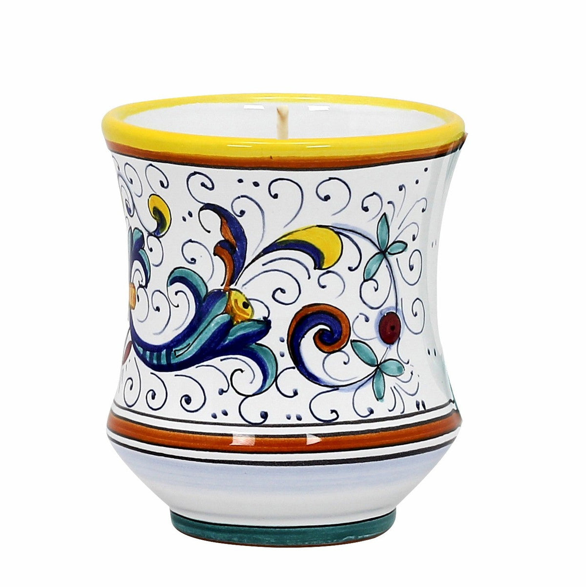 HOLIDAYS DERUTA CANDLES: Deluxe Precious Concave Candle RICCO DERUTA DELUXE Design - tops-selection.shop