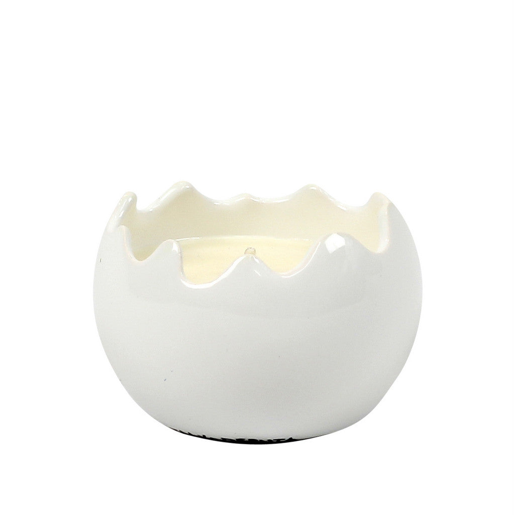 PURITY SPA CANDLE: Sphera Candle fluted rim pure White (Small) - tops-selection.shop