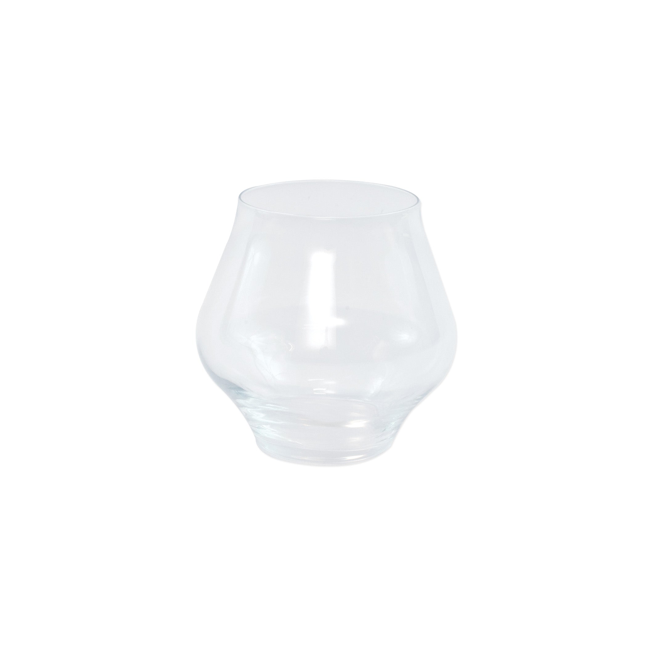 VIETRI: Contessa Clear Stemless Wine Glass - tops-selection.shop