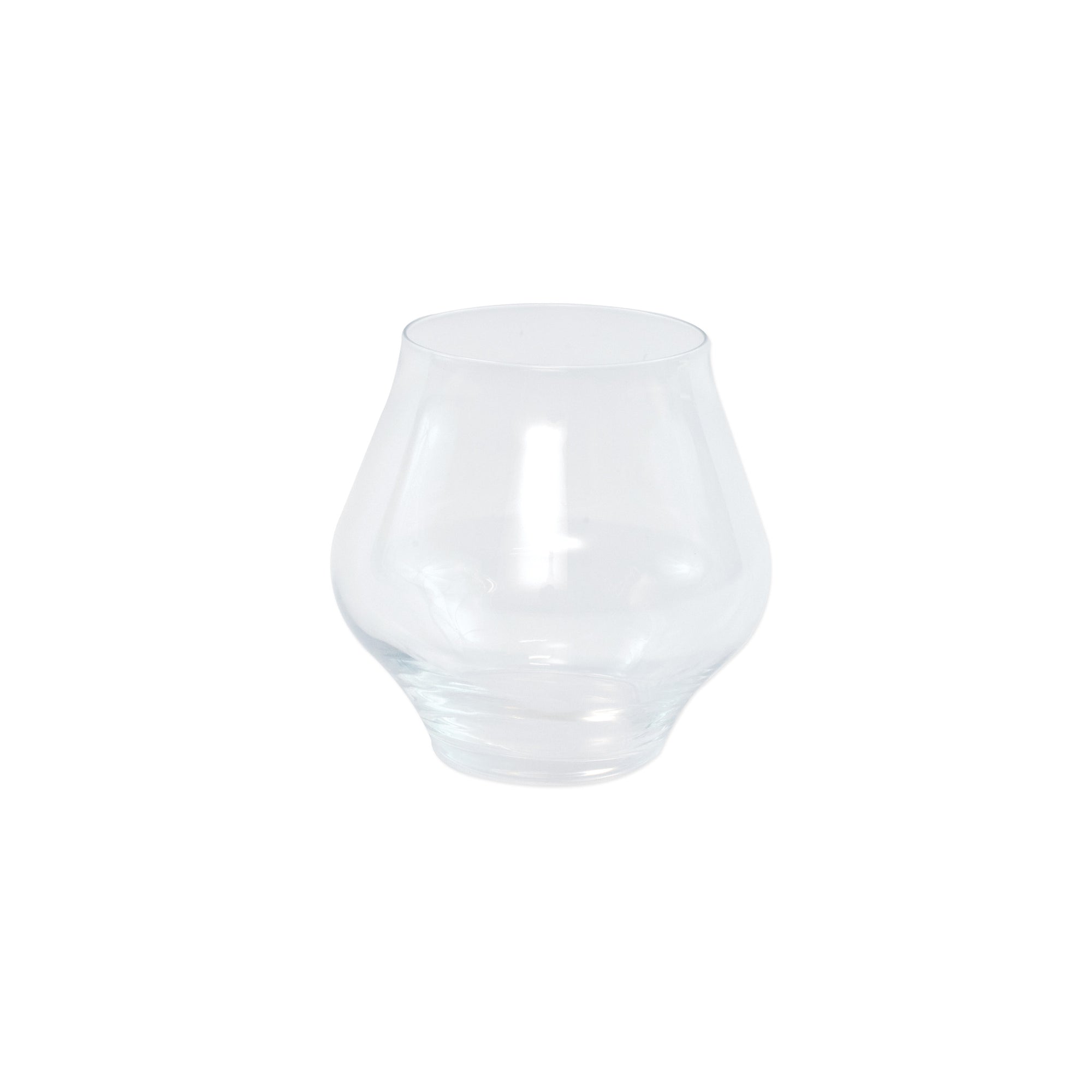 VIETRI: Contessa Clear Stemless Wine Glass - tops-selection.shop