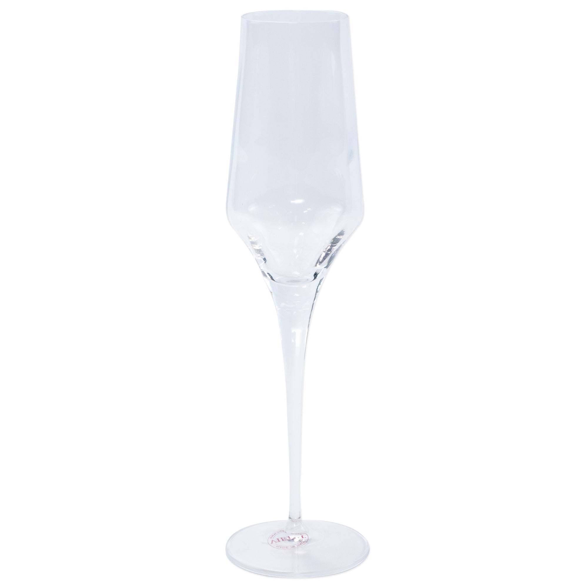 VIETRI: Contessa Clear Champagne Glass - tops-selection.shop