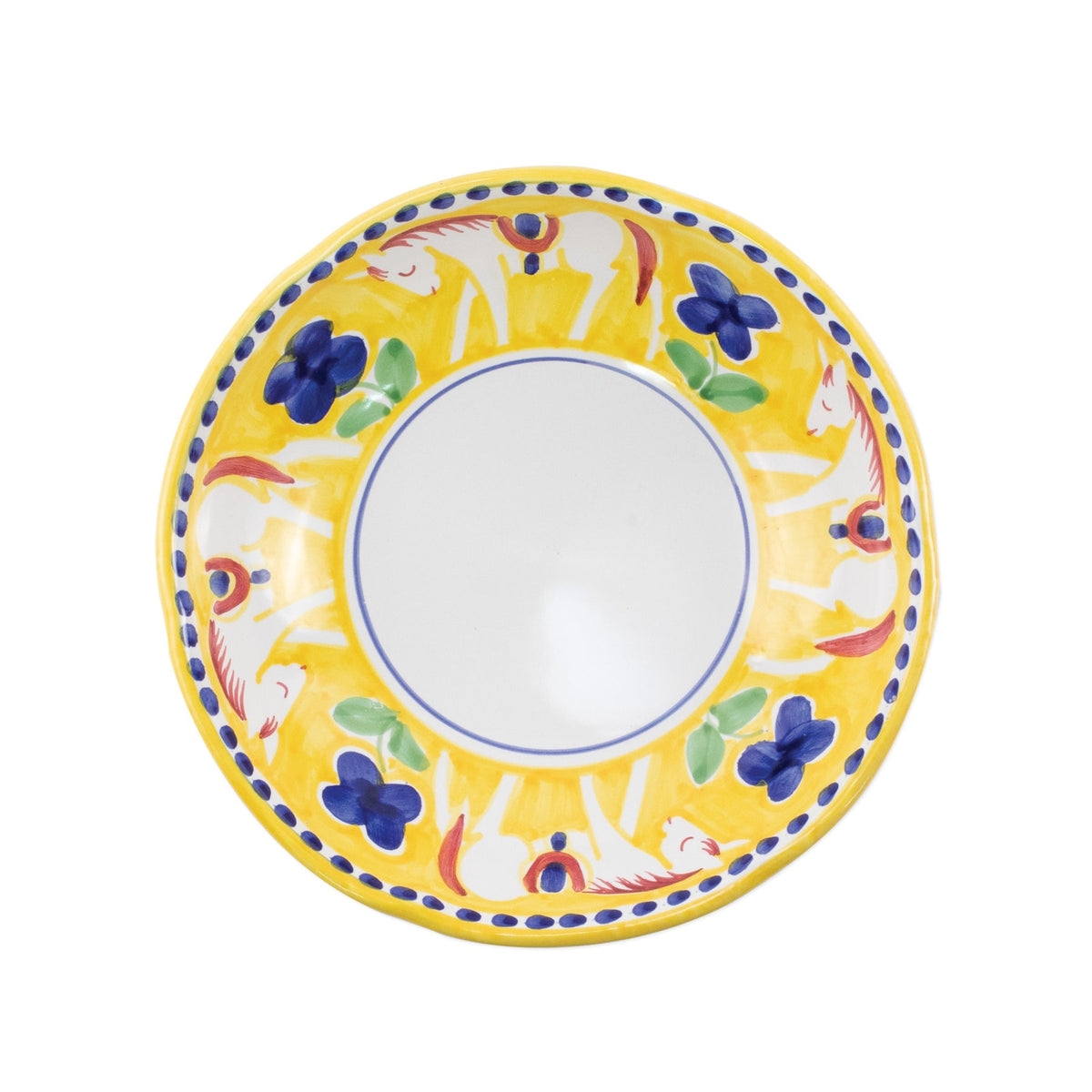 VIETRI: CAMPAGNA Cavallo Coupe Pasta Bowl - tops-selection.shop