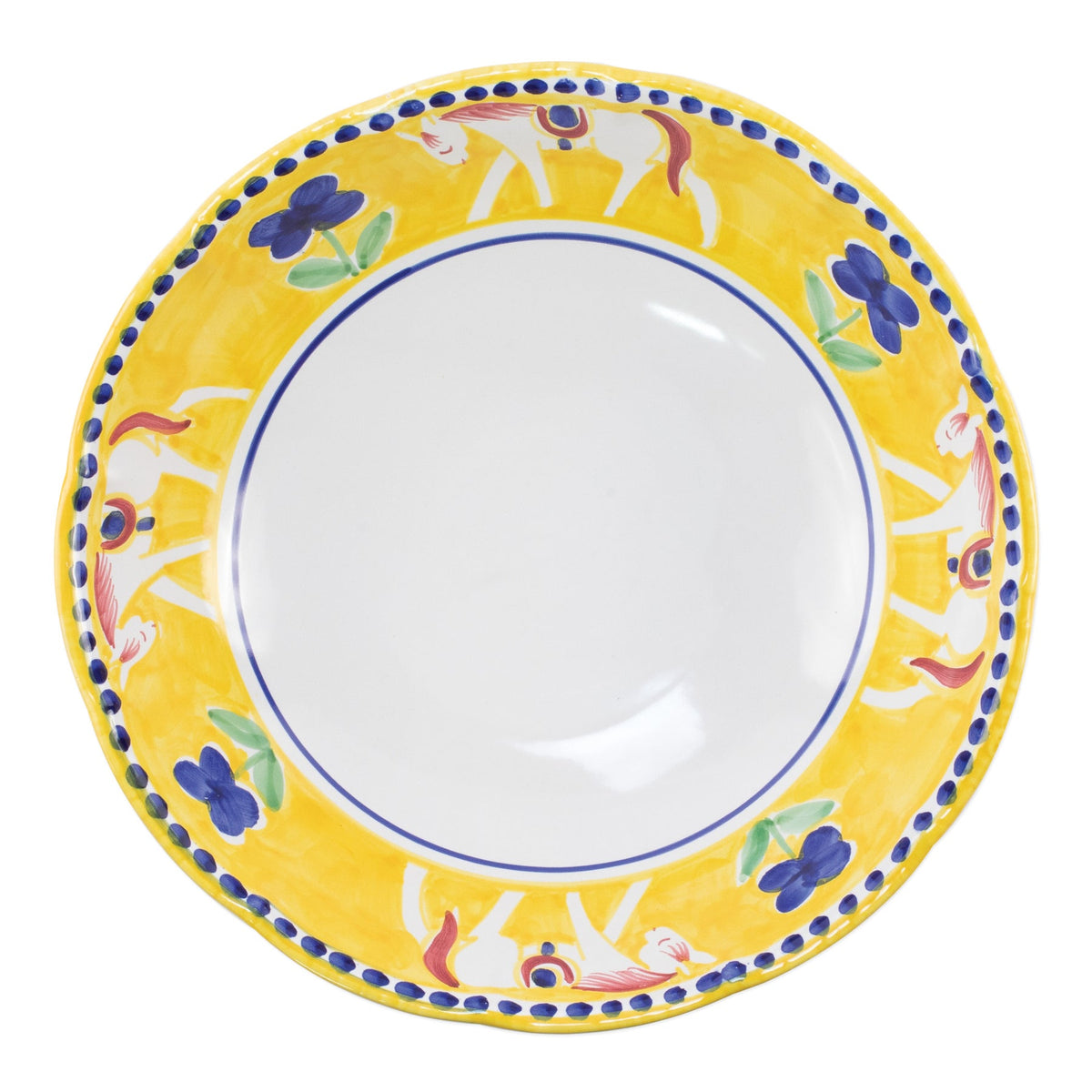 VIETRI: CAMPAGNA Cavallo Large Serving Bowl - tops-selection.shop