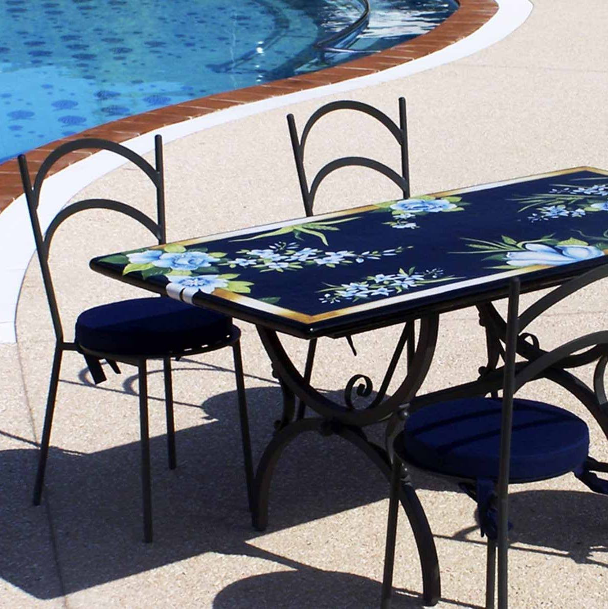 WROUGHT IRON CHAIR: Diana Design in Deruta, Italy. - tops-selection.shop