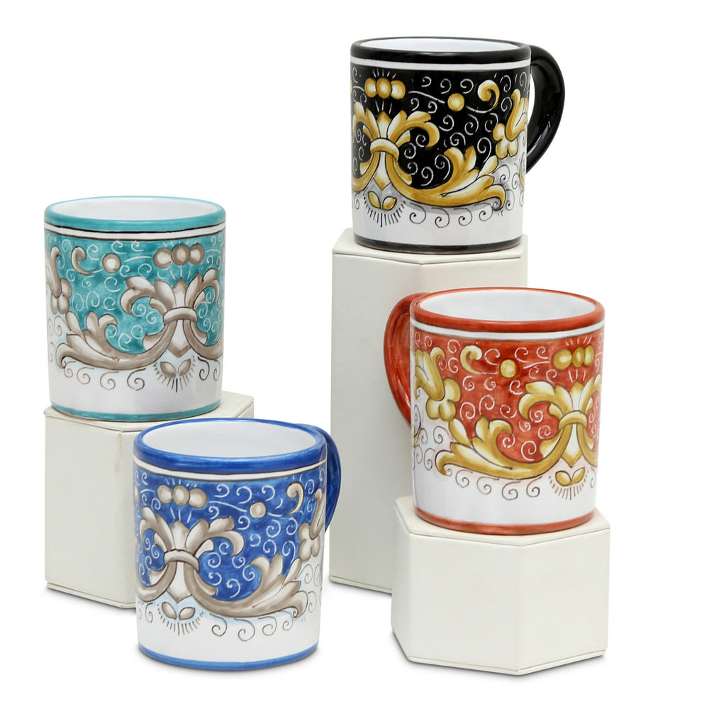 DERUTA COLORI: Mug - RED - tops-selection.shop