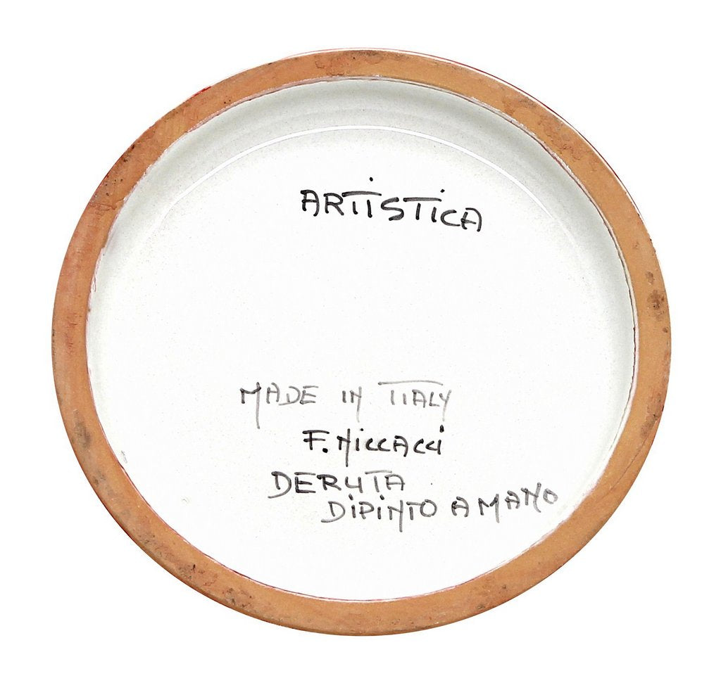 DERUTA BELLA: Centerpiece - Shades of Blue Designs - (Premium Masterpiece by Francesca Niccacci) - tops-selection.shop