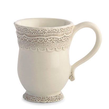ARTE ITALICA: Finezza Cream Mug - tops-selection.shop