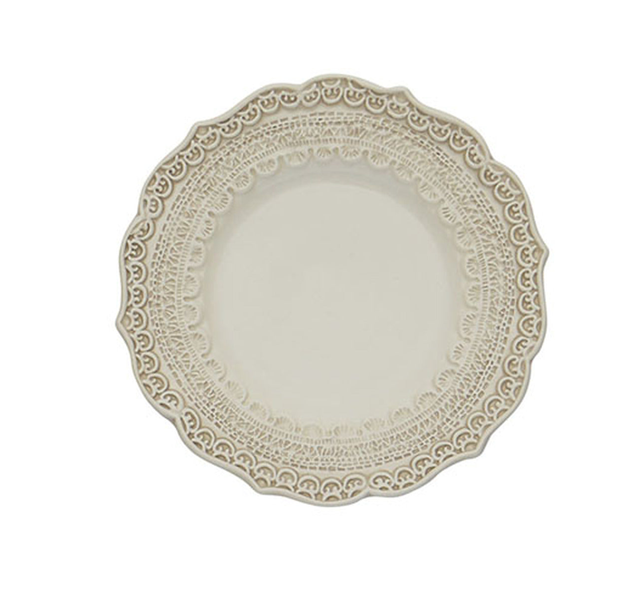 ARTE ITALICA: Finezza Cream Bread Plate - tops-selection.shop