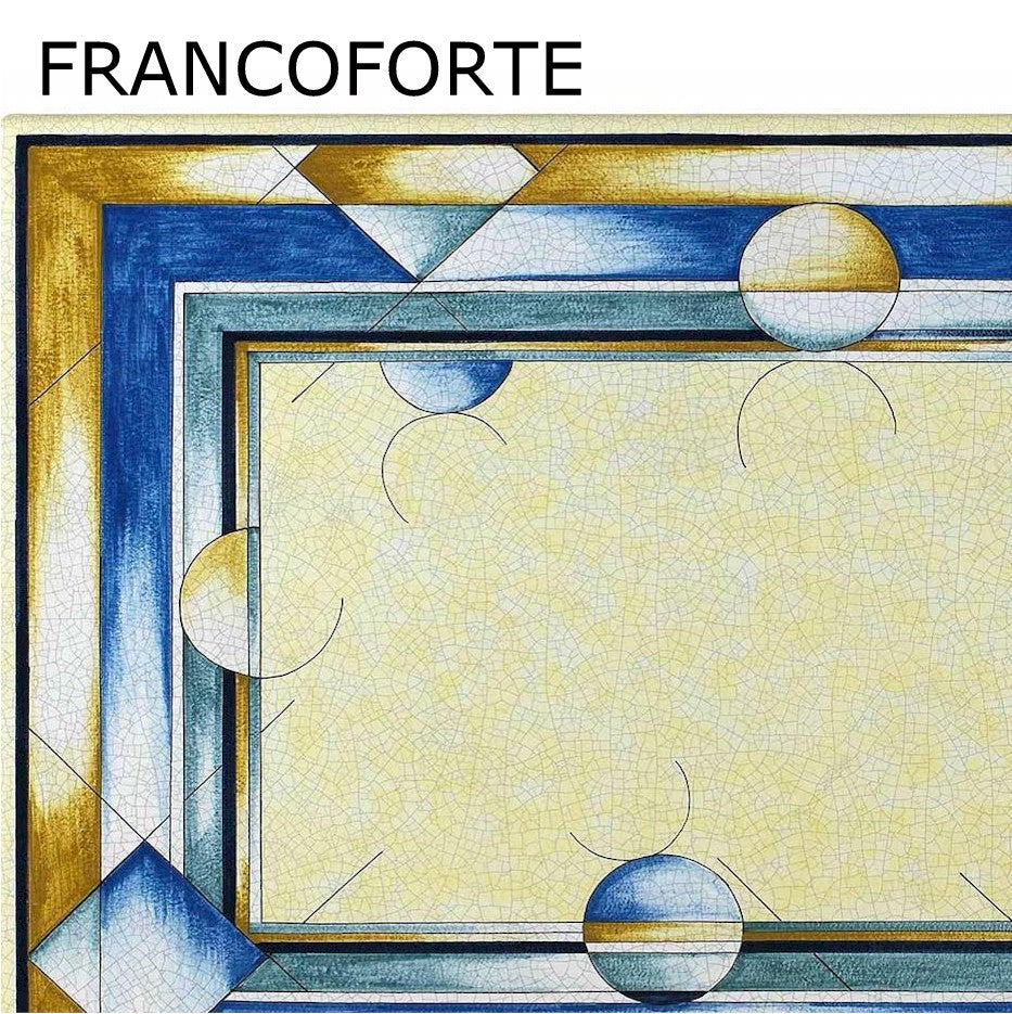 LAZY SUSAN: Ceramic-Stone Rotating Lazy Susan 24" Diam. - tops-selection.shop