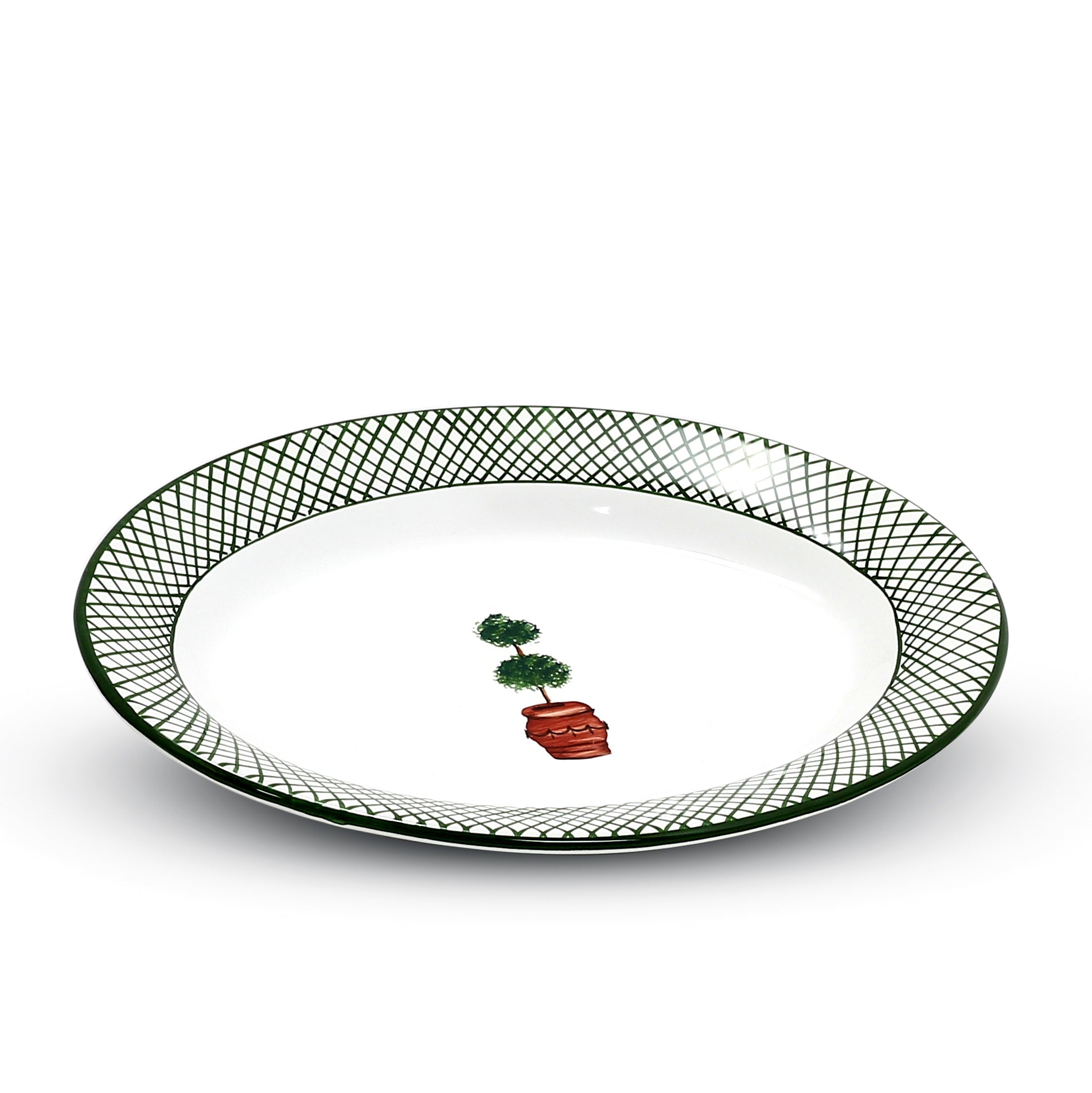GIARDINO: Small Oval Plate [R] - tops-selection.shop
