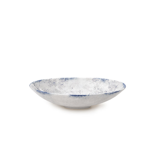 ARTE ITALICA: Giulietta Blue Oval Serving Bowl - tops-selection.shop