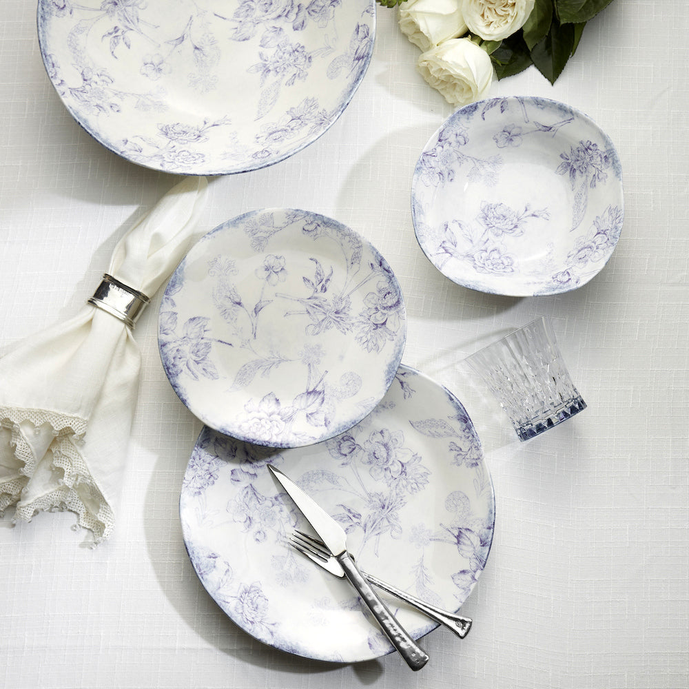 ARTE ITALICA:  Giulietta Blue - Serving Bowl - tops-selection.shop