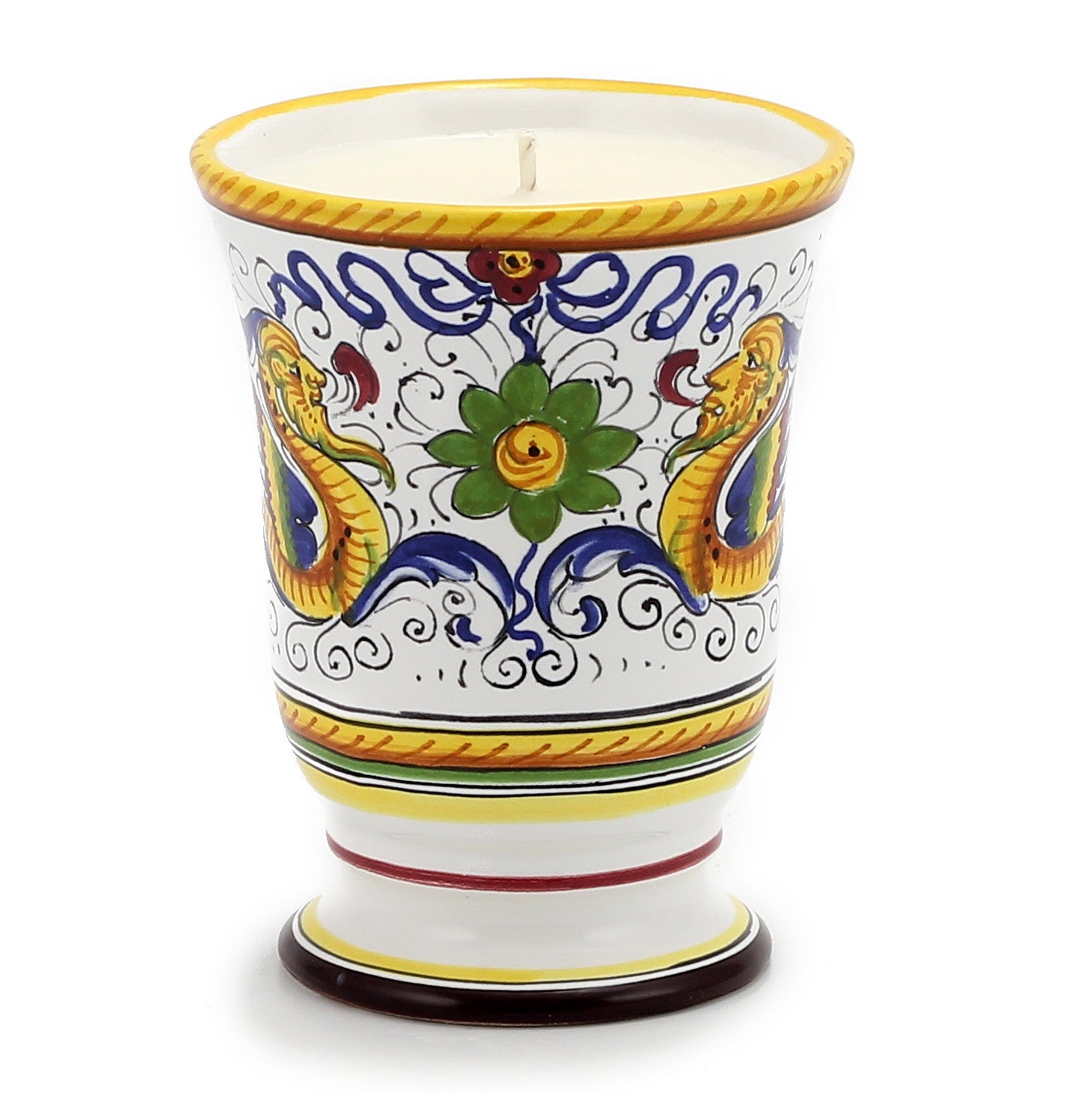 DERUTA CANDLES: Bell Cup Candle ~ Deruta Raffaellesco  Design - tops-selection.shop