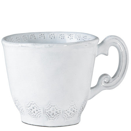 VIETRI: Incanto Lace Mug 10 OZ - tops-selection.shop