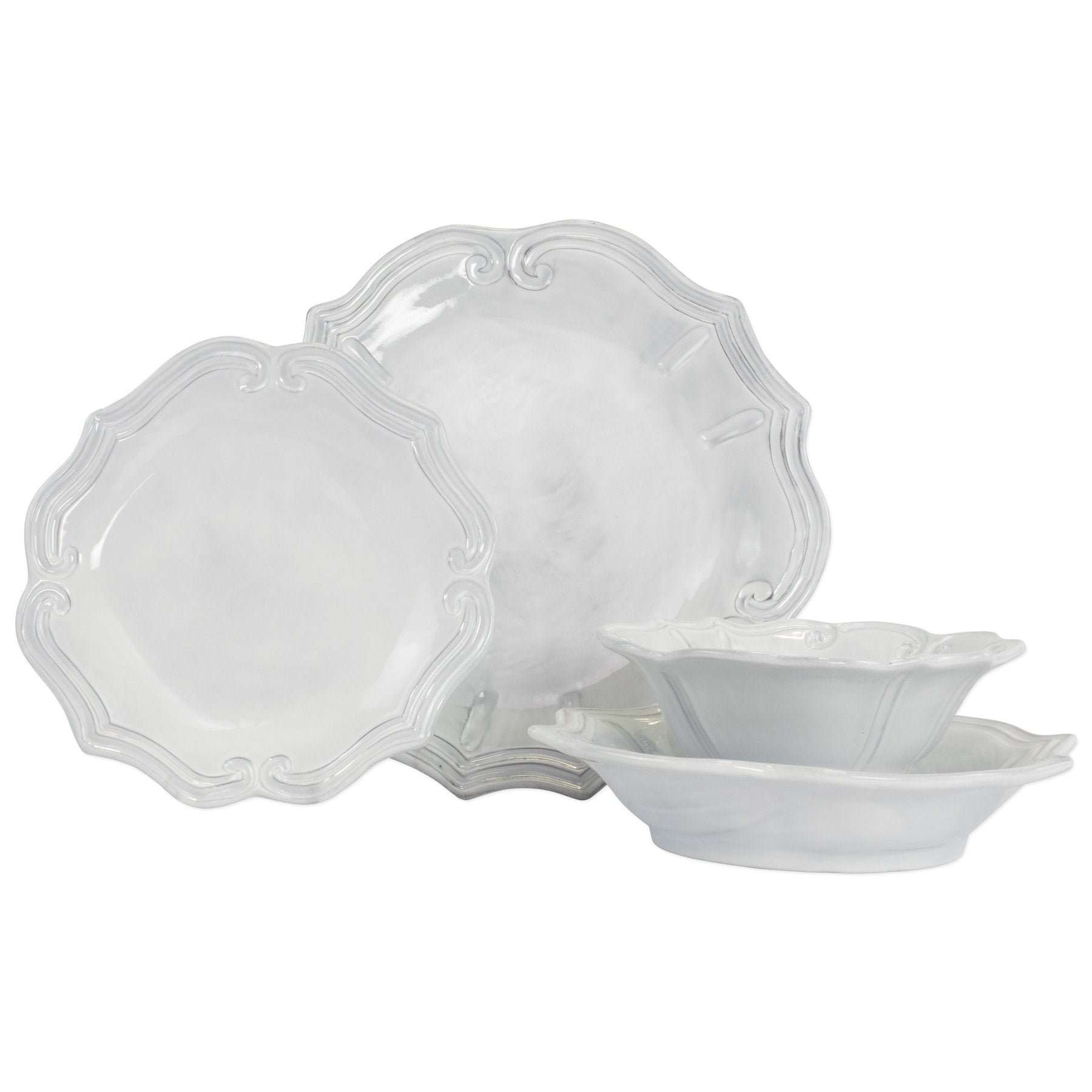 VIETRI: Incanto Baroque Four-Piece Place Setting - tops-selection.shop