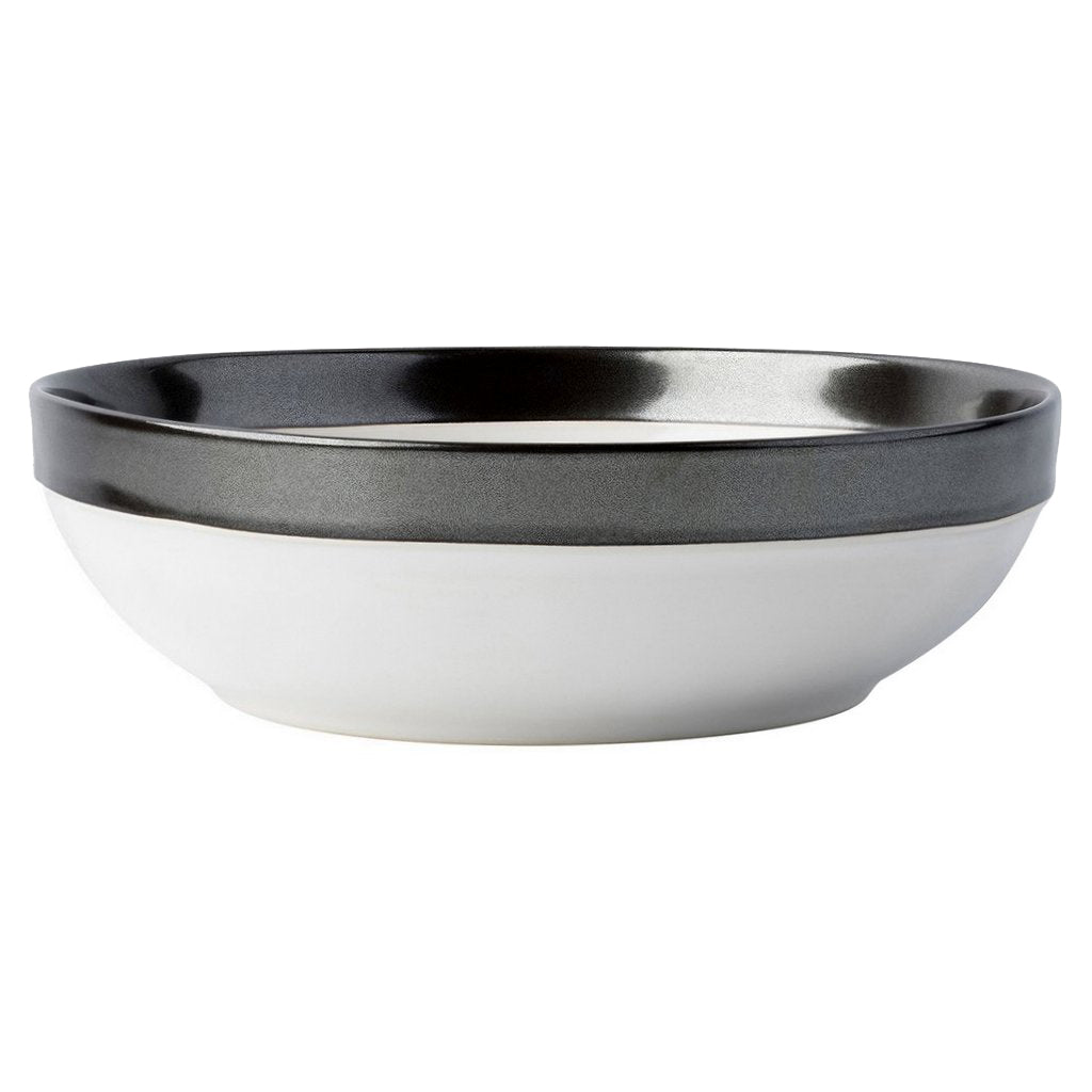 JULISKA: Emerson White/Pewter Coupe Bowl - tops-selection.shop