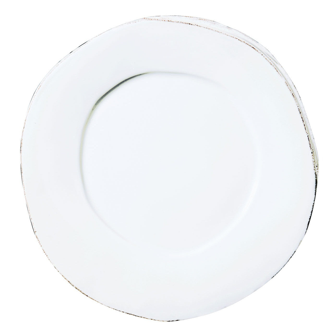 VIETRI: Lastra White Dinner Plate - tops-selection.shop