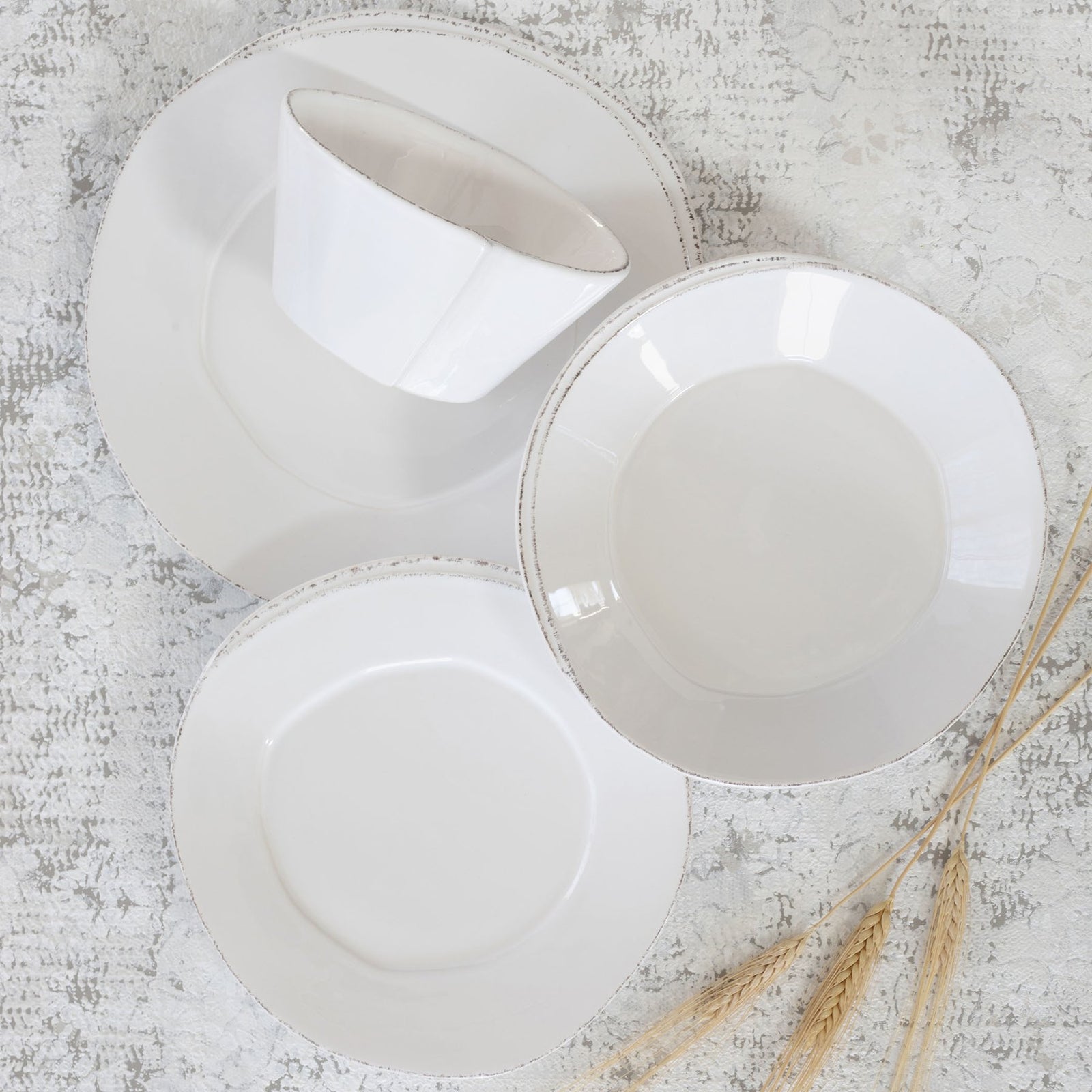 VIETRI: Lastra Four-Piece Place Setting - tops-selection.shop