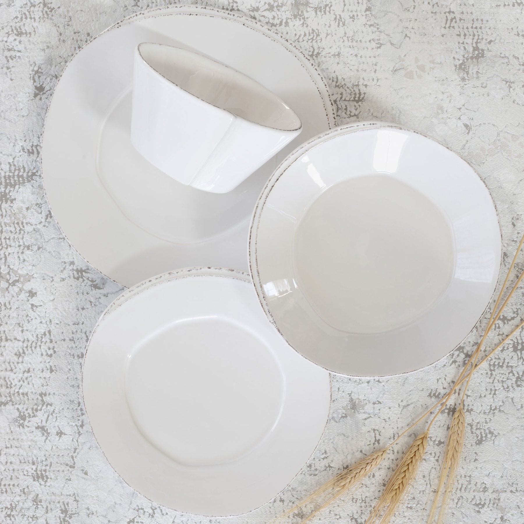 VIETRI: Lastra Four-Piece Place Setting - tops-selection.shop