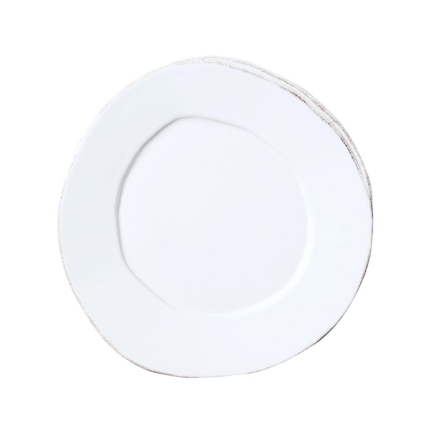 VIETRI: Lastra White Salad Plate - tops-selection.shop