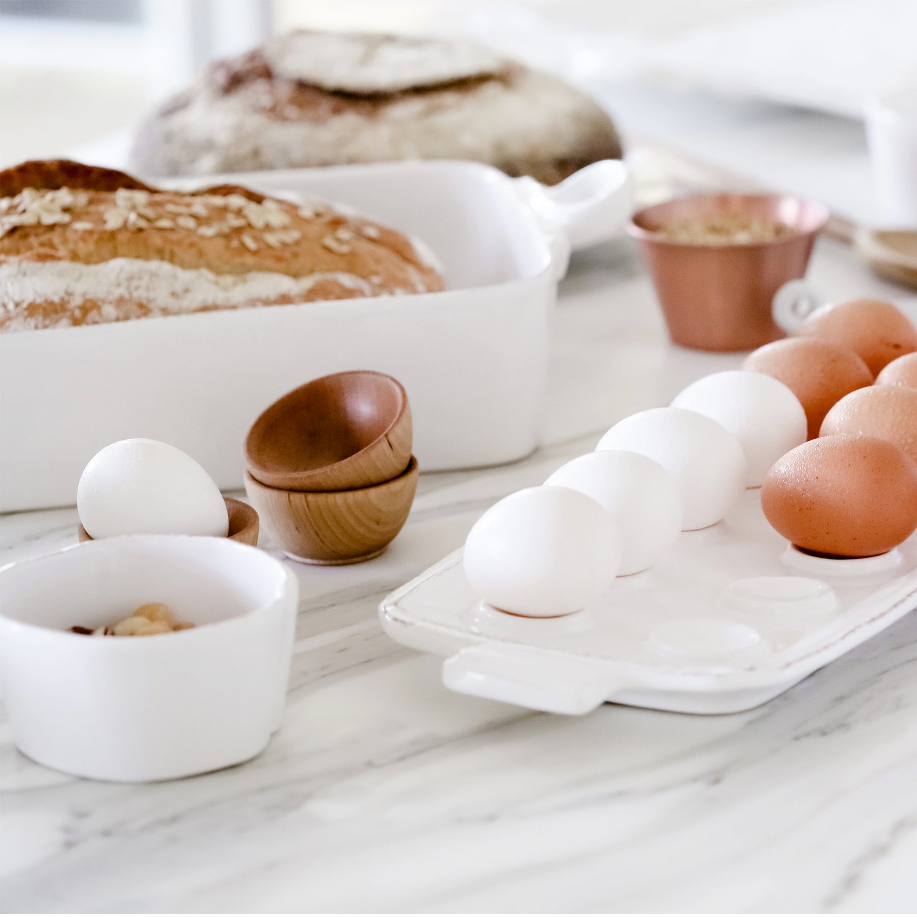VIETRI: Lastra White Condiment Bowl - tops-selection.shop